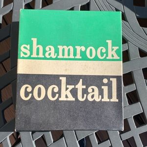 Vintage Shamrock Cocktail Glasses